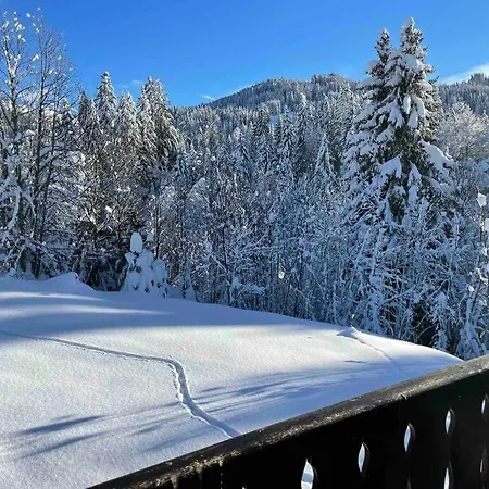 Balcon Des Gets, Superb Located Charming Lejlighed