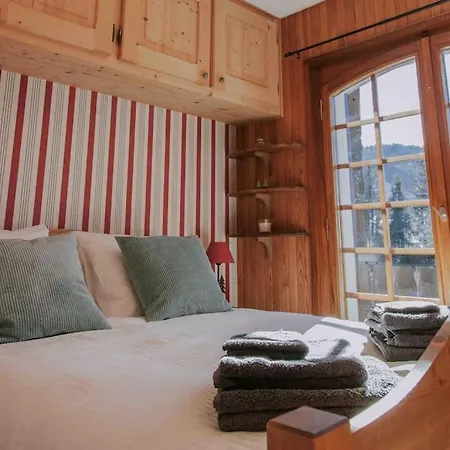 Balcon Des Gets, Superb Located Charming Lejlighed